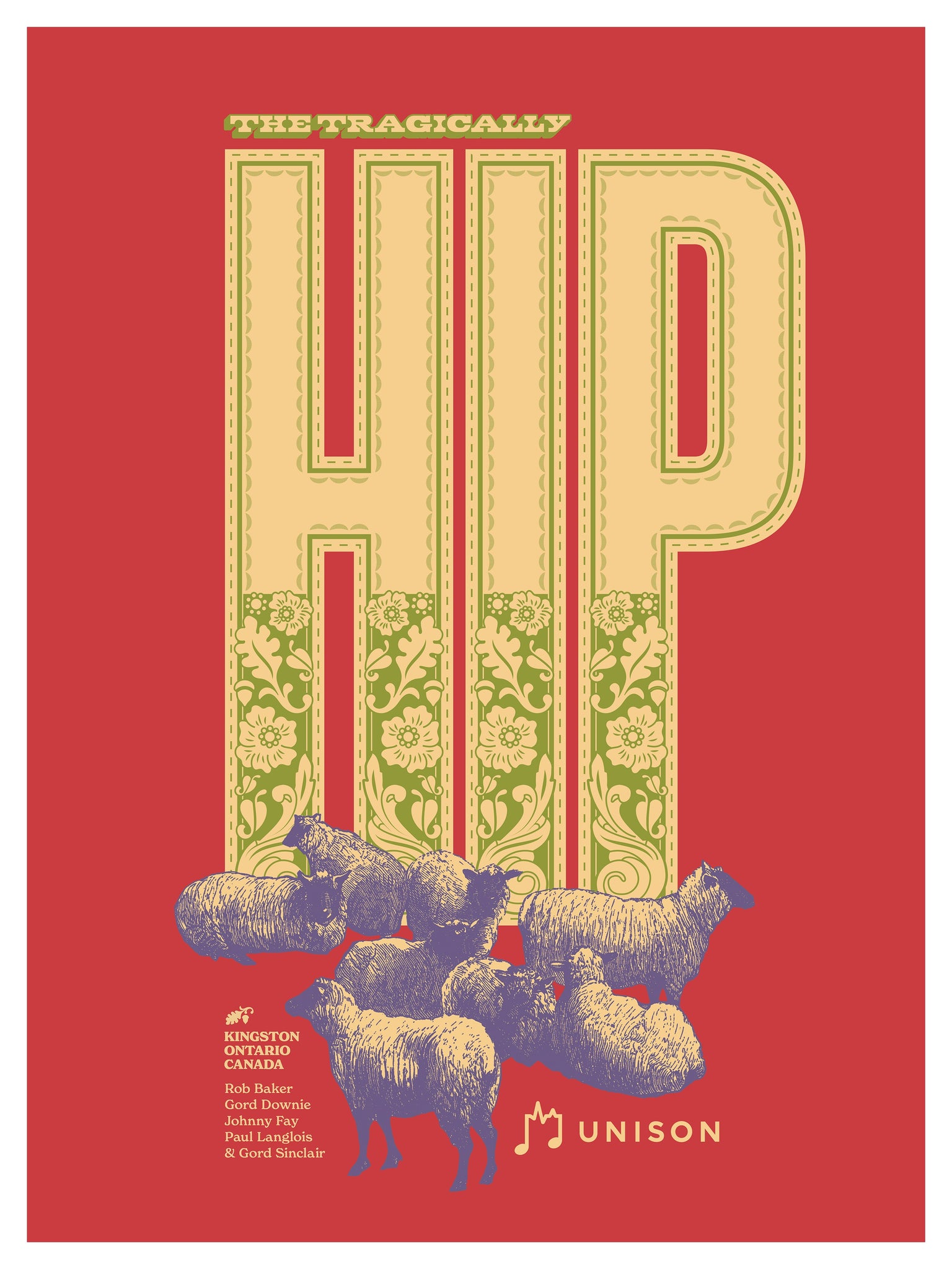 The Unison Fund Charity Holiday Poster designed by Erik M. Grice