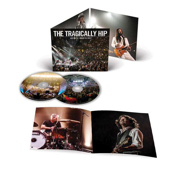 The Tragically Hip Live 2016 Anniversary Bundle- CD & TEE
