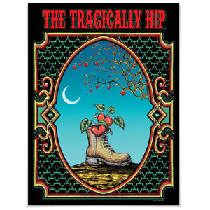 The Tragically Hip Strictly Limited Boots or Hearts by Mike Dubois Poster