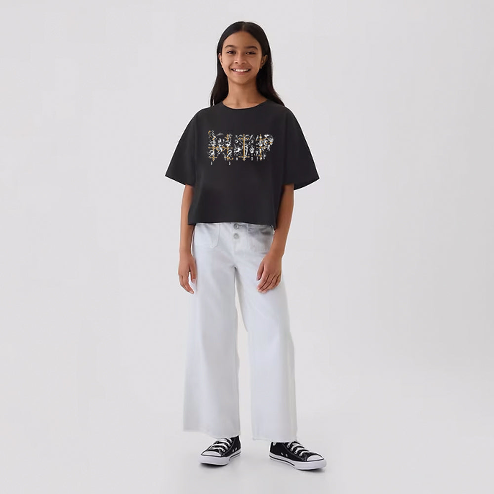 TTH Girls Spring Cropped T-Shirt