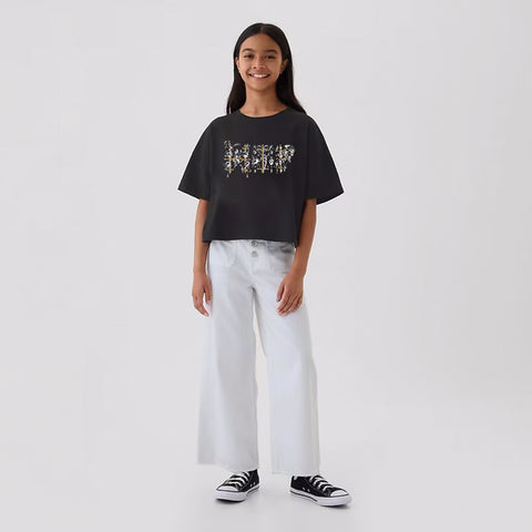 TTH Girls Spring Cropped T-Shirt