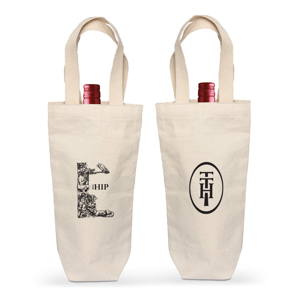  The Tragically Hip Wine Bottle Tote Bag