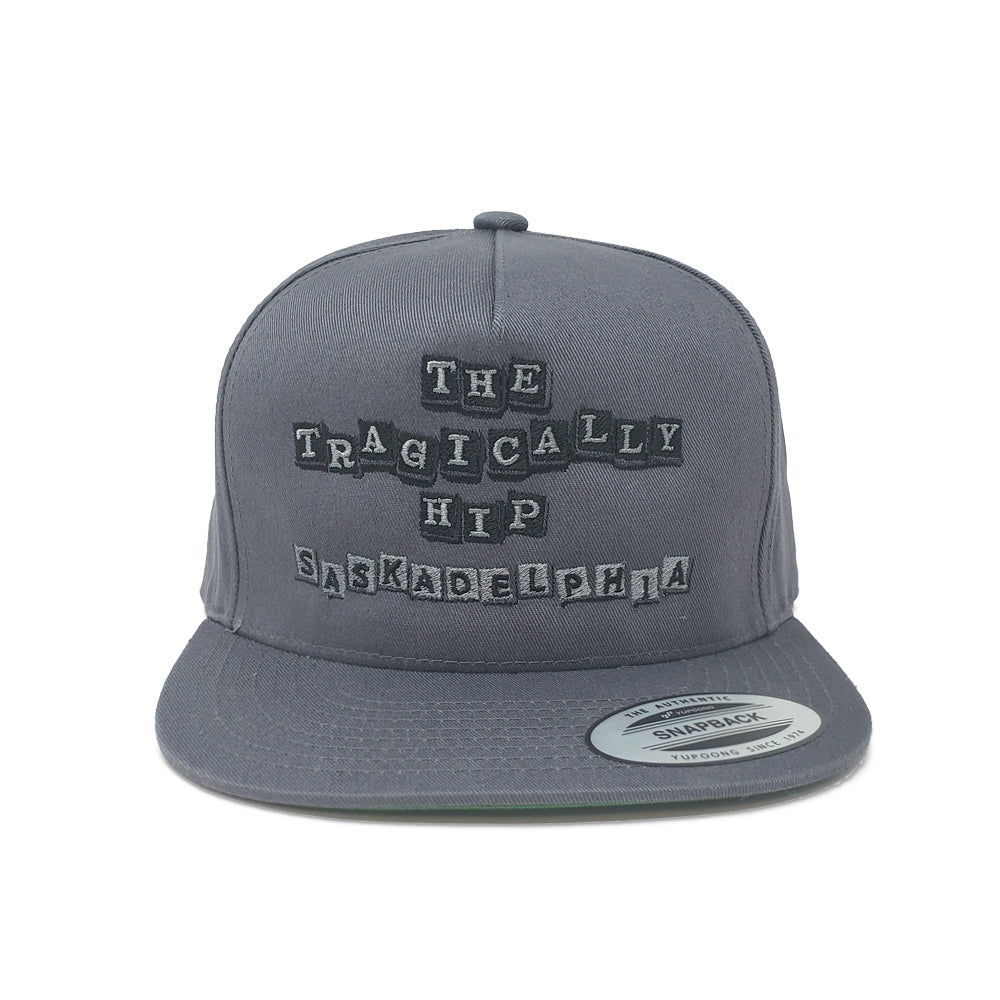 The Tragically Hip Saskadelphia Embroidered Snapback Hat