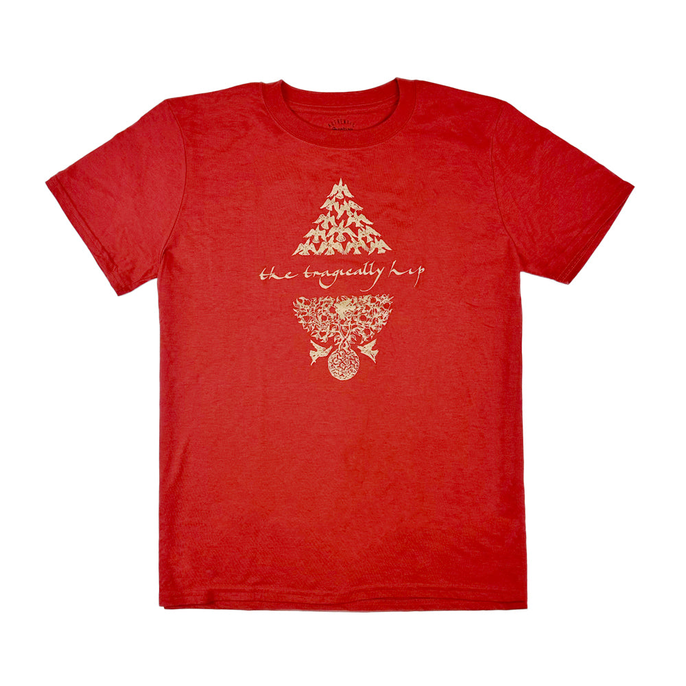 The Tragically Hip X Stanfields Yer Favourites Tee - Red Unisex